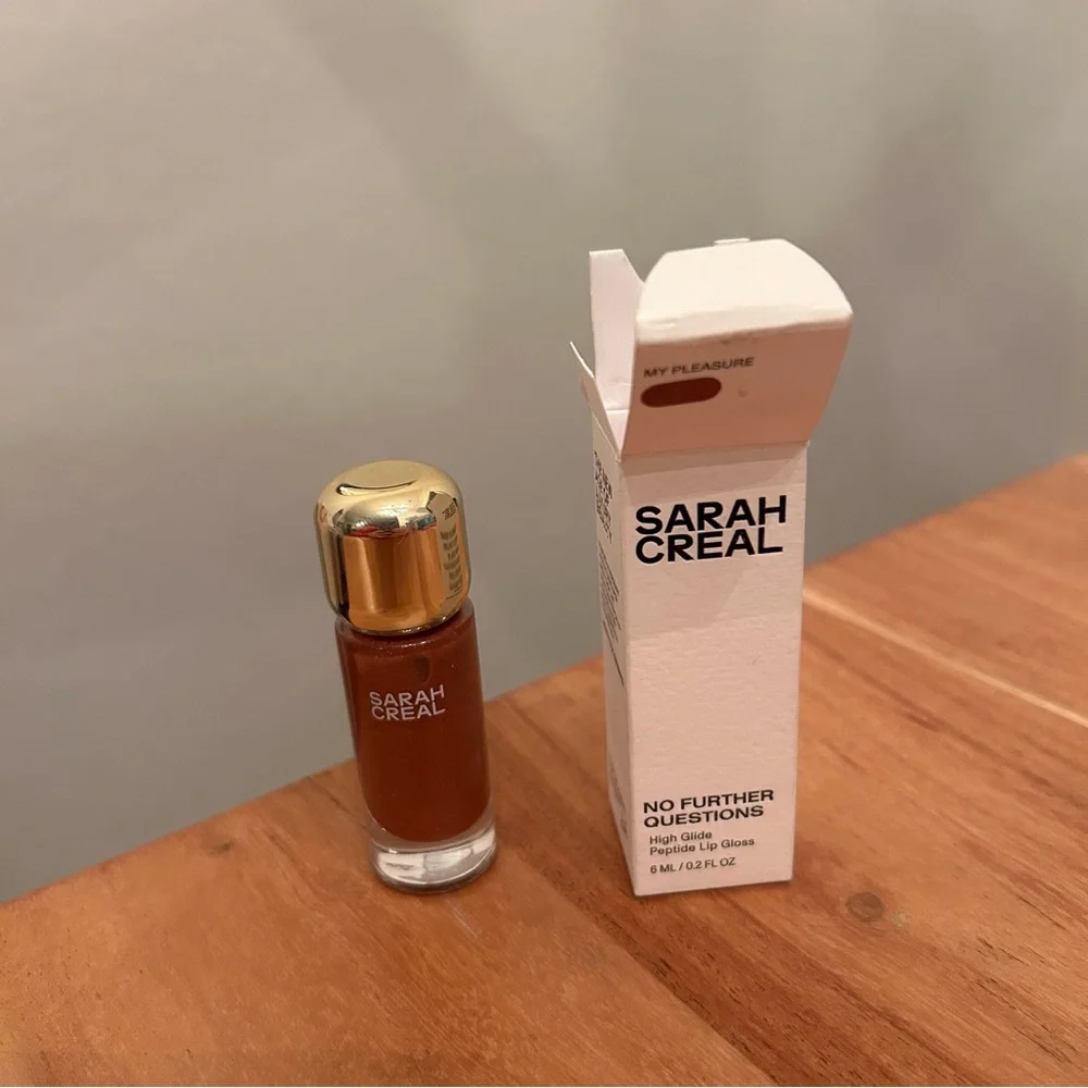 New Sarah Creal No Further Questions High Glide Peptide Lip Gloss My Pleasure